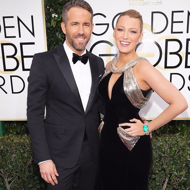 最可愛荷里活夫婦！Blake Lively、Ryan Reynolds 金球獎紅地毯造型獲激讚！