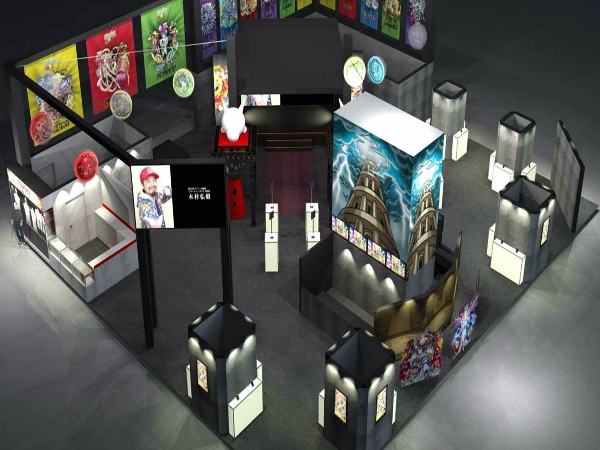 2017 TGS 最大手遊展館「怪物彈珠」 3D展區、活動舞台大公開！