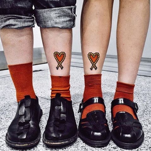 充滿愛的心型紋身特輯 ♡ 與男友或 BFF 每人紋一個作標記，這主意不錯吧！