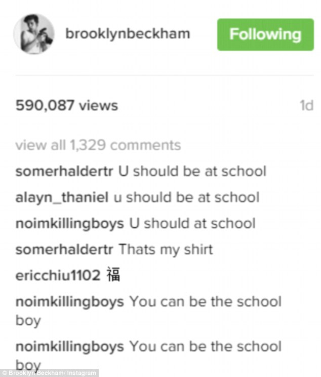 布魯克林開心與粉絲玩直播　老爸貝克漢亂入一句話卻讓他瞬間超糗...