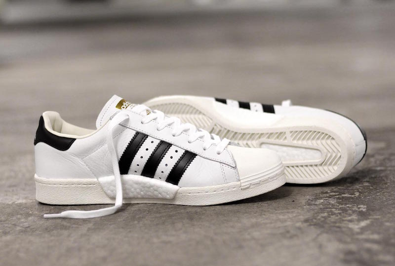 貝殼鞋風潮再起!adidas Superstar 加入 Boost 鞋底行列 最新實體照片曝光!