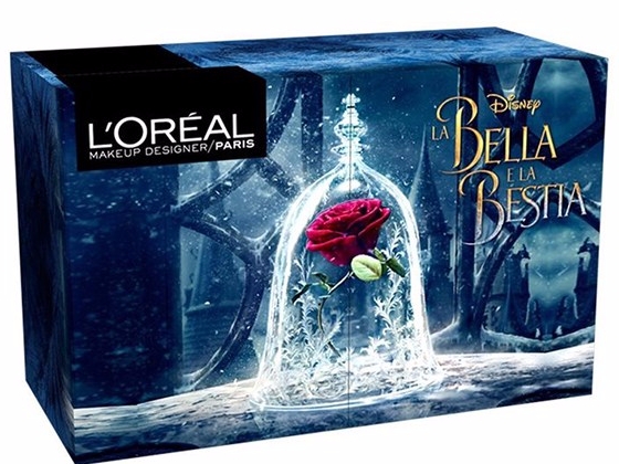 又在燃燒你的公主心！L’Oreal 推出《美女與野獸》聯乘彩妝系列！