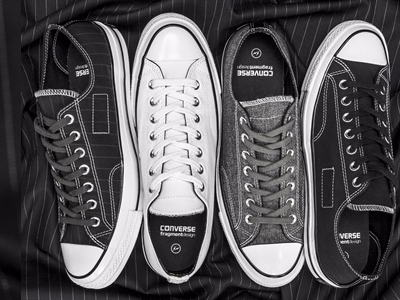 CONVERSE 携手潮流教父藤原浩 共推「正装球鞋」新概念 Converse 發布最新 fragment design 聯名之作