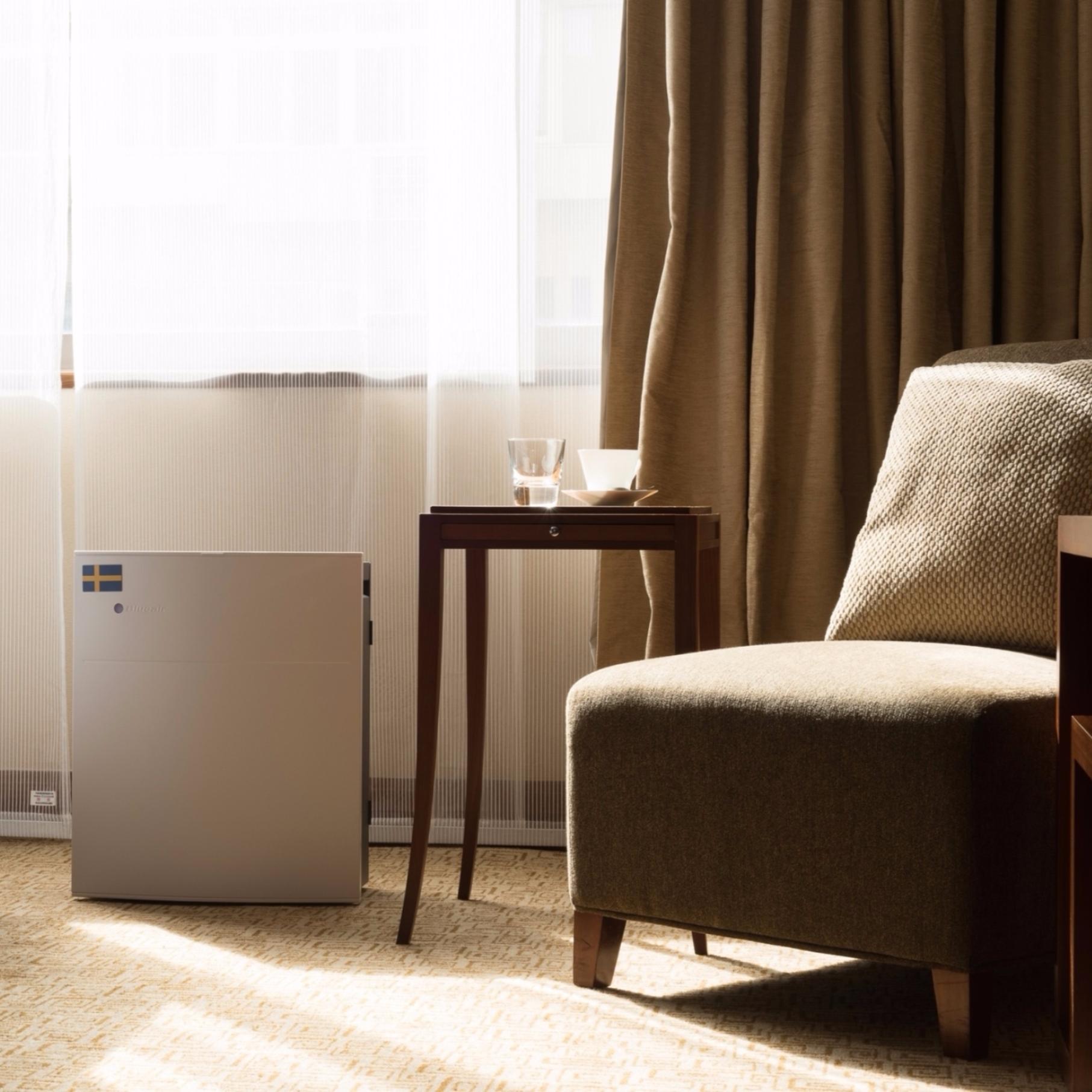 台北寒舍喜來登大飯店聯手瑞典智能空氣清淨機 Blueair 提供五星級好空氣 