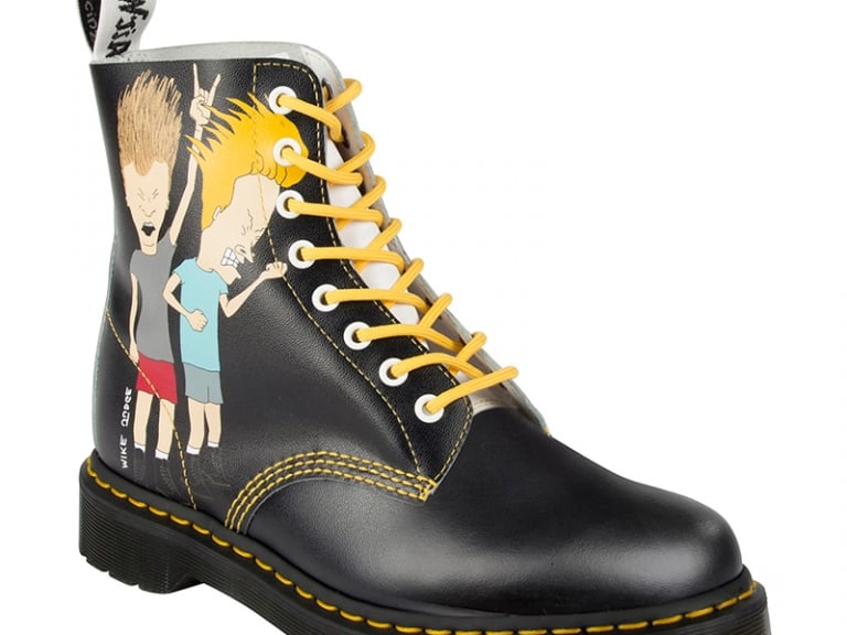 Dr.Martens 2017最新聯名企劃! 90年代賤嘴屁孩代表Beavis and Butt-head癟四與大頭蛋回來啦!