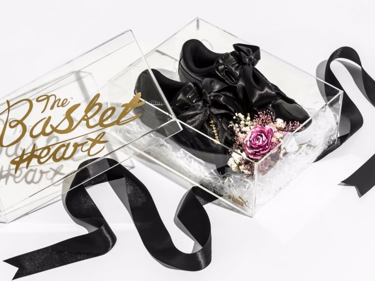太美啦！台灣才有！ PUMA BASKET HEART 蝴蝶結鞋 客製化精裝禮盒 限量開放預購中！