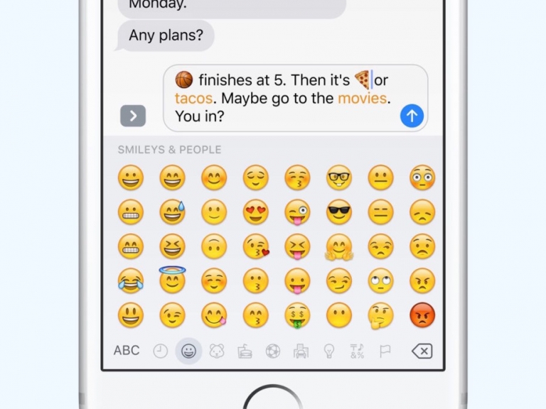 iPhone 7 用戶太幸福了！Apple 推出專屬的 iMessage 版 Emoji，設計充滿潮味！