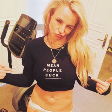 小甜甜 Britney Spears 身材更美的終極 健身 秘密！