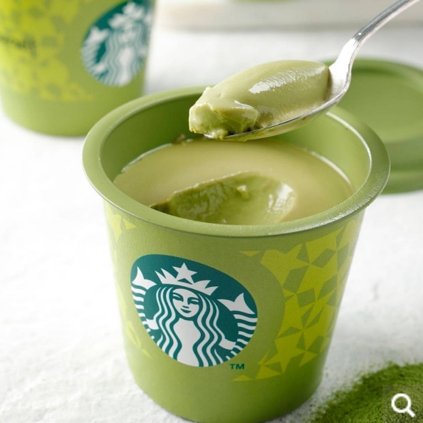 吃貨注意：日本 Starbucks 推出抹茶口味布丁，大家正爭相在 Instagram 上貼圖！
