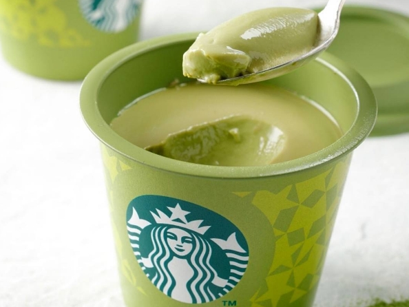 吃貨注意：日本 Starbucks 推出抹茶口味布丁，大家正爭相在 Instagram 上貼圖！