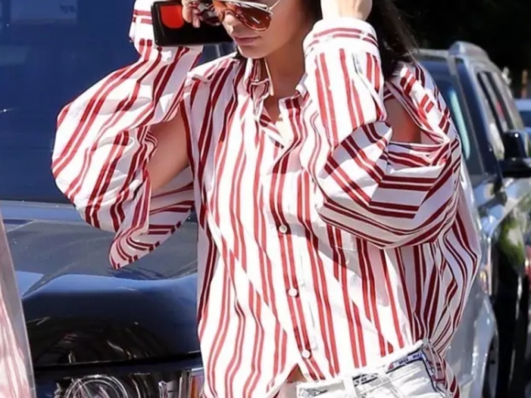 襯衫紮出褲管！Kendall Jenner 這身穿搭絕對是今夏指標！
