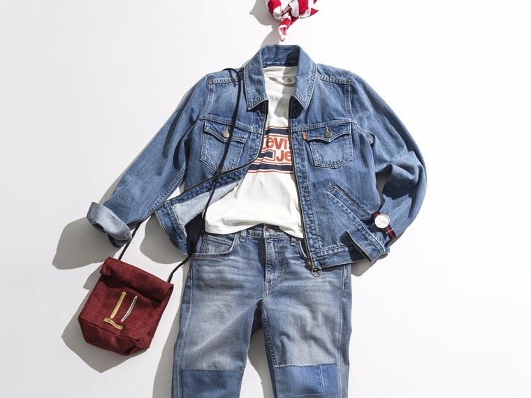 不裝乖的青春魅力  20代女孩春夏復古心機穿搭3部曲 LEVI’S® Orange Tab限量橘標系列  魅力自成一格！