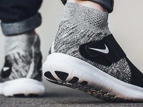Nike Free Run Motion Flyknit 全新襪套跑鞋！連鞋帶都省去超簡約