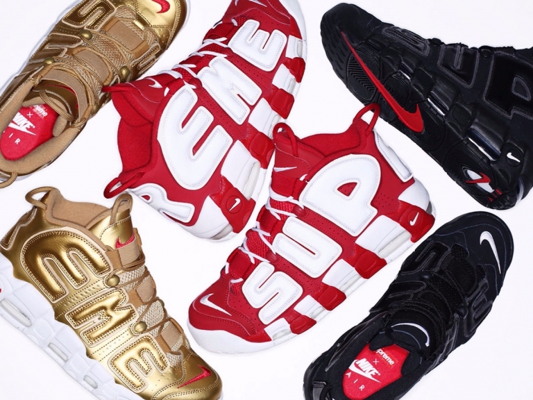 Supreme x Nike Air More Uptempo 聯名系列正式發佈