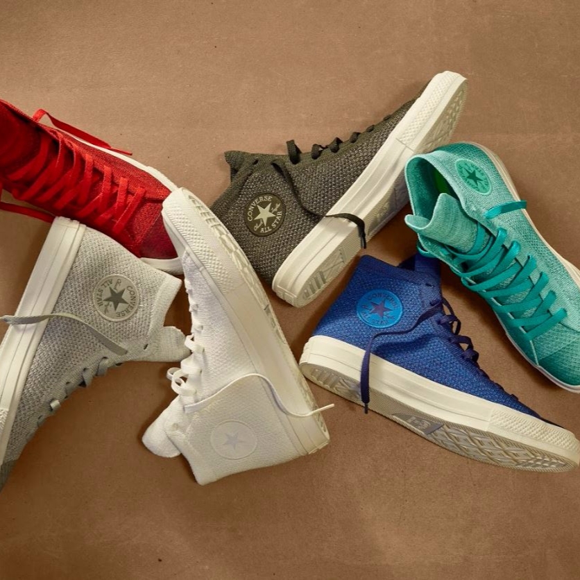CONVERSE CHUCK TAYLOR ALL STAR x NIKE FLYKNIT全新系列 首次將Nike Flyknit技術導入旗下鞋款