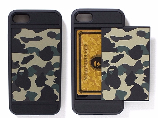BAPE iPhone Case for 7／7 Plus 收好你的信用卡