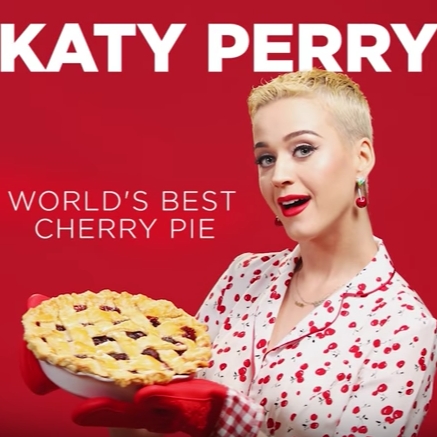 凱蒂佩芮拍 Tasty 美食教學影片、大秀烘培技術！親手做「世上最好吃的櫻桃派」宣傳新歌