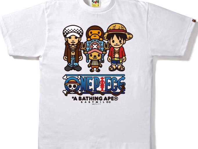 A BATHING APE® x ONE PIECE 聯乘系列