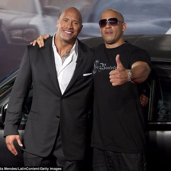 被喊出來選總統！巨石強森慶祝 45 歲生日　「唐老大」馮迪索也公開祝賀！