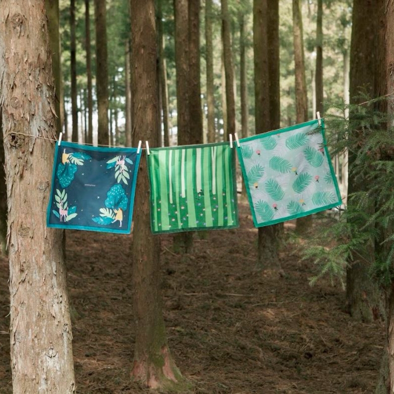 innisfree 2017手帕月  用手帕守護綠色森林   三大明星產品濟州森林限定版  滿額贈限量手帕