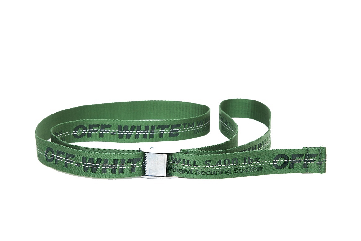 OFF-WHITE 2017 秋冬系列之新配色「Industrial Belt」腰帶已接受預訂