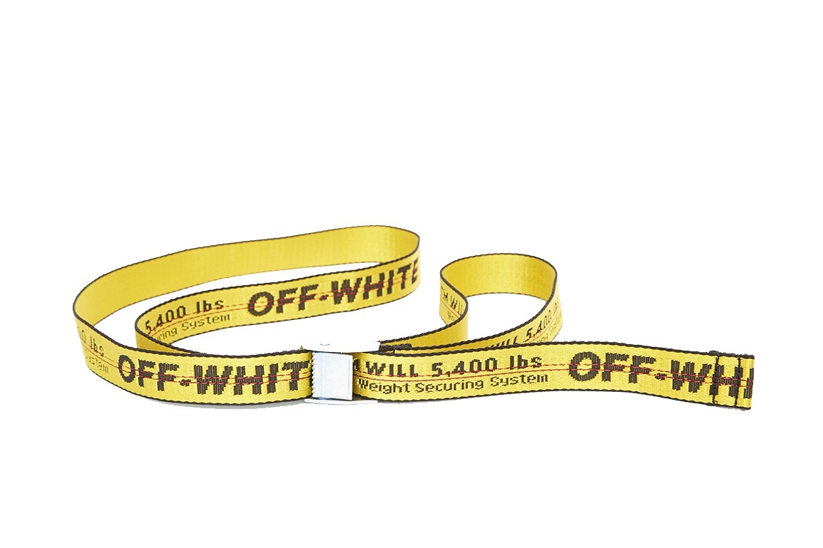 OFF-WHITE 2017 秋冬系列之新配色「Industrial Belt」腰帶已接受預訂