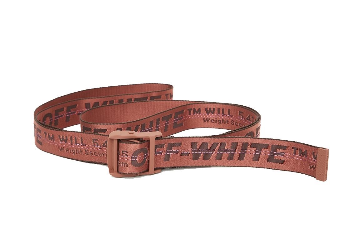 OFF-WHITE 2017 秋冬系列之新配色「Industrial Belt」腰帶已接受預訂