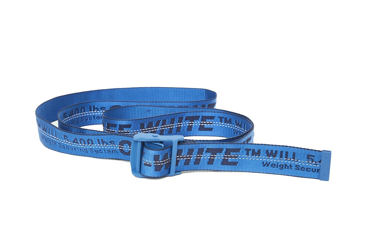 OFF-WHITE 2017 秋冬系列之新配色「Industrial Belt」腰帶已接受預訂