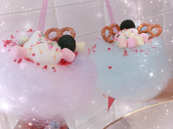 日本火熱 IG限定美食 ! 酷聖石 COLD STONE 彩虹棉花糖霜淇淋 +拉拉熊Korilakkuma X Hands Cafe  