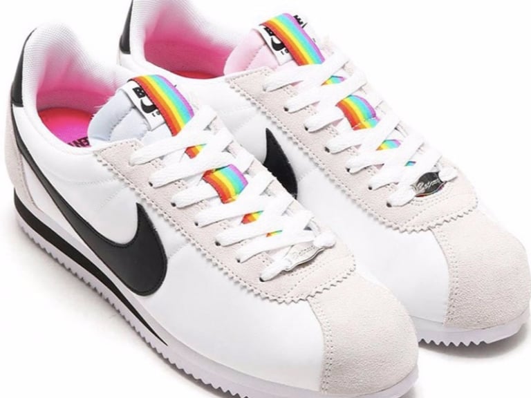 愛最大不要怕！Nike 阿甘鞋「同志驕傲月」再推最新彩虹款　隨鞋小禮超有心！
