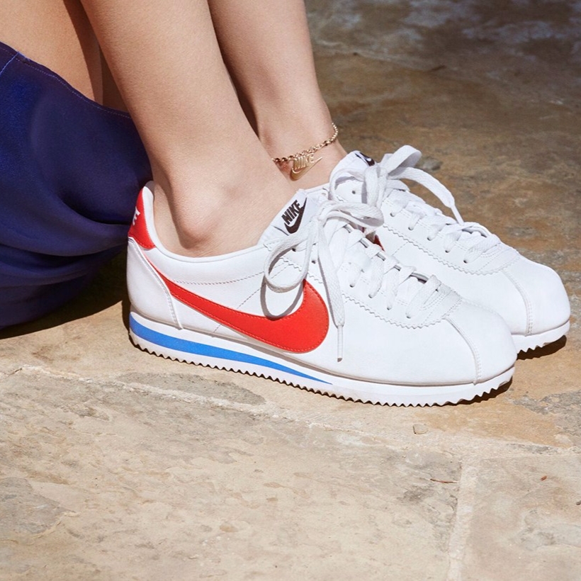 下一款 It Shoe！Nike Cortez 45 周年再推復刻版，Bella Hadid 把這對鞋完美演繹