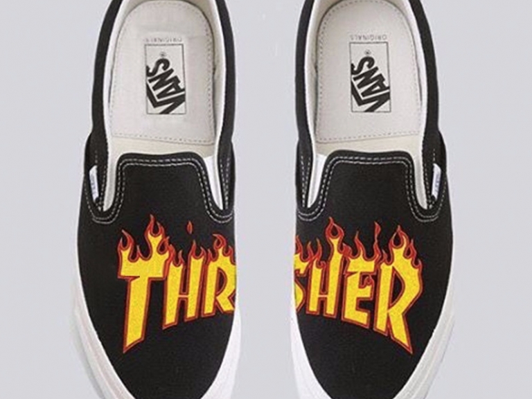 VANS x《Thrasher》強力聯名鞋款誕生 要潮就要靠這系列了!