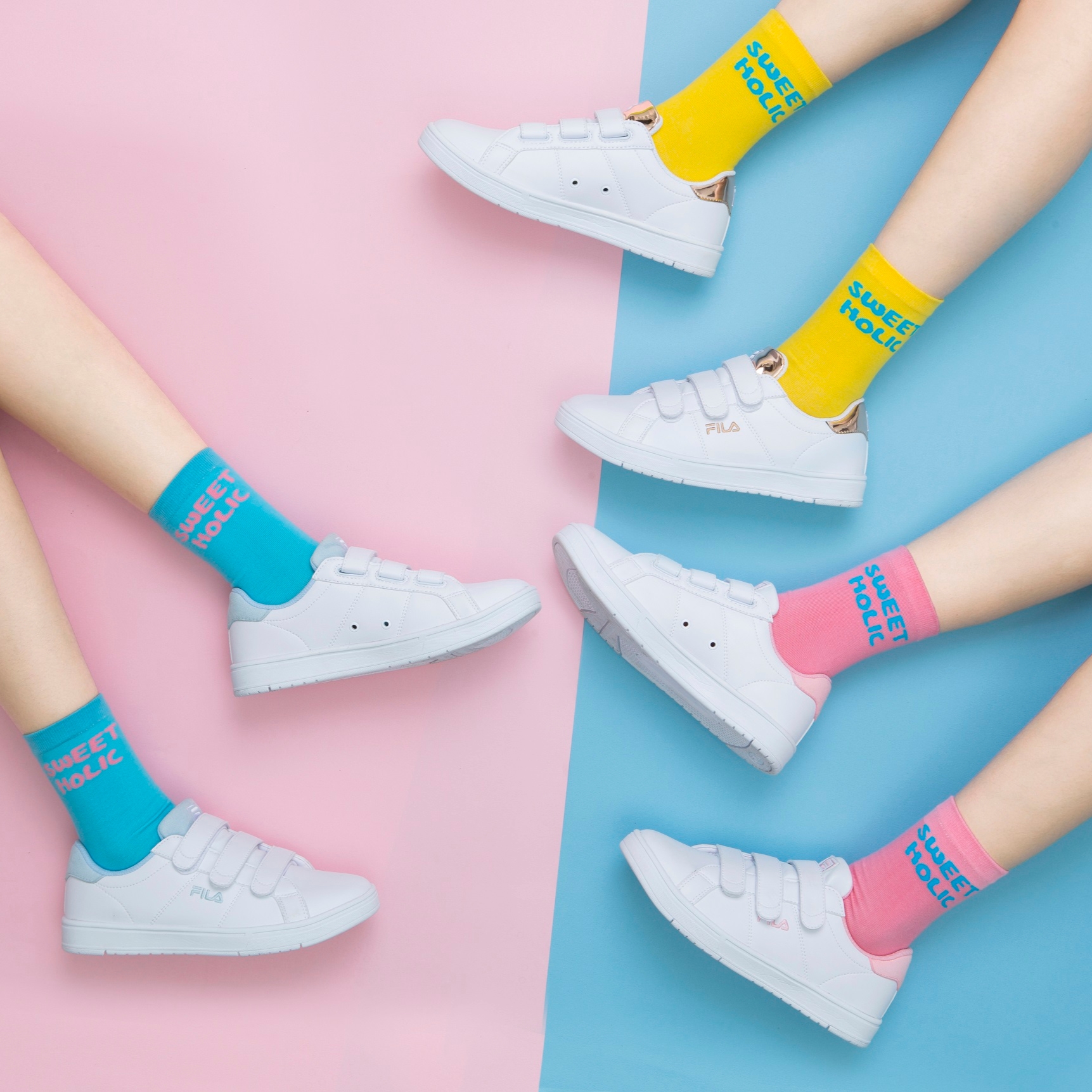 千呼萬喚粉彩震撼彈   FILA COURT DELUXE 復古款華麗登場 今夏流行新指標Fun暑假準時開賣