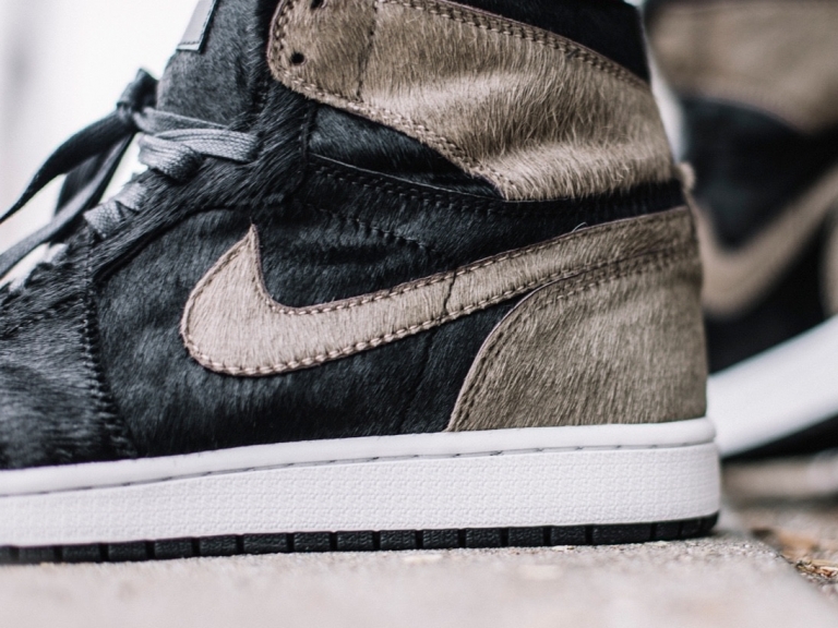 The Shoe Surgeon 打造 Air Jordan 1「Shadow」小馬毛客製版本