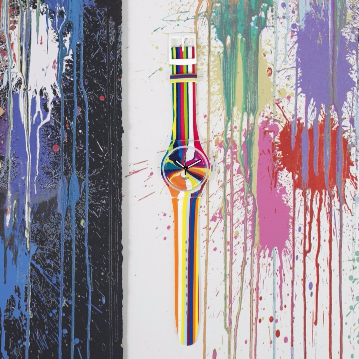 威尼斯雙年展  一場色彩瀑布的藝術饗宴 『 Swatch藝術家聯名限量腕表』 台灣線上購物網站首賣