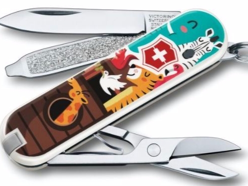 2017 Victorinox Classic瑞士軍刀限量版 繽紛動物世界  啟發各地設計