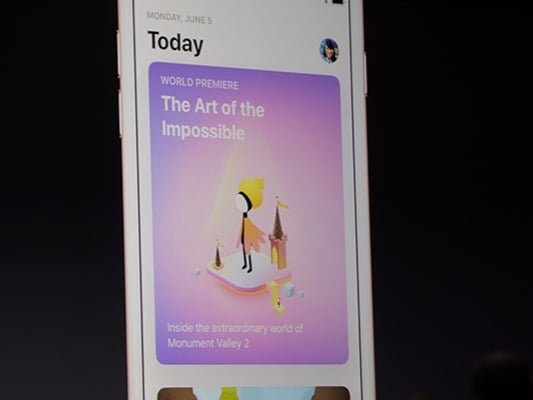 《紀念碑谷2》在WWDC 上悄然亮相，時隔三年的新作有很多驚奇的新玩法