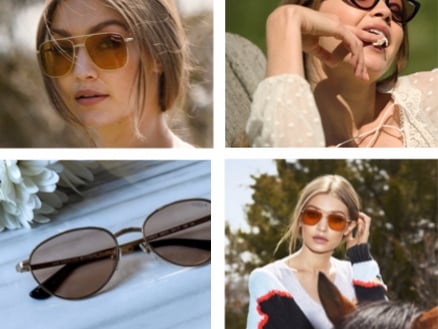 小資女完全能入手！Gigi Hadid為Vogue Eyewear重磅聯名設計墨鏡，火熱預購中！