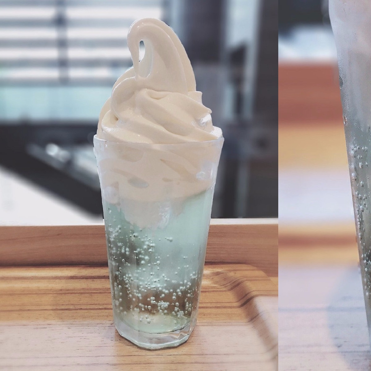 看著都涼爽了！MUJI Cafe「漂浮蘇打水」成為正夯打卡飲料　怎麼拍都超美！
