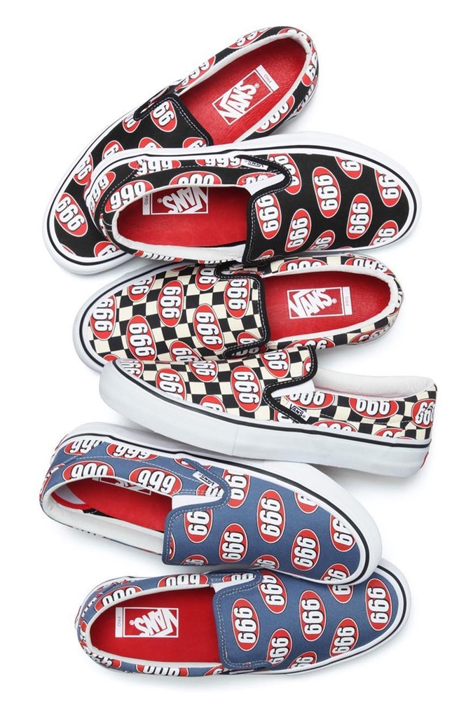 Supreme x Vans 即將被秒殺的聯名大作　「666」Slip-on ！