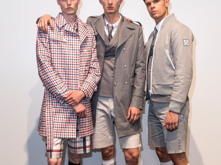  Moncler 2018春夏大秀，模特兒穿夾腳拖、雪靴輪番上陣！