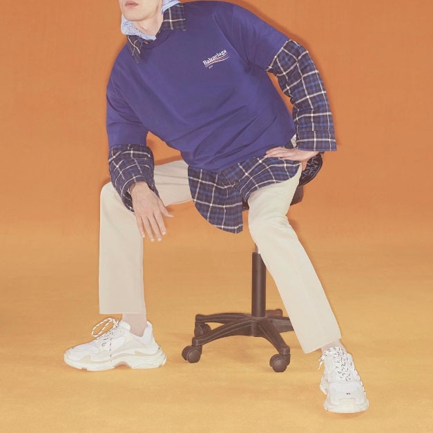 巴黎世家 2017 秋冬系列　即將掀起復古大叔球鞋時尚！