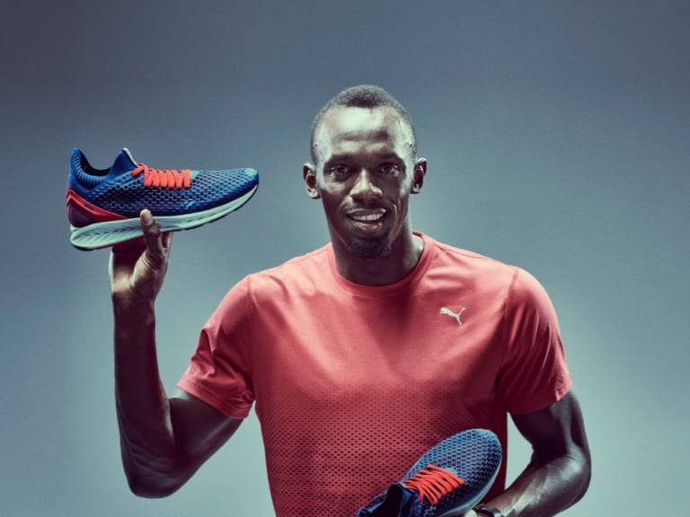 PUMA IGNITE NETFIT 創新包覆科技跑鞋 ,世界第一飛人閃電波爾特親身推薦!7/1正式登陸台灣發售