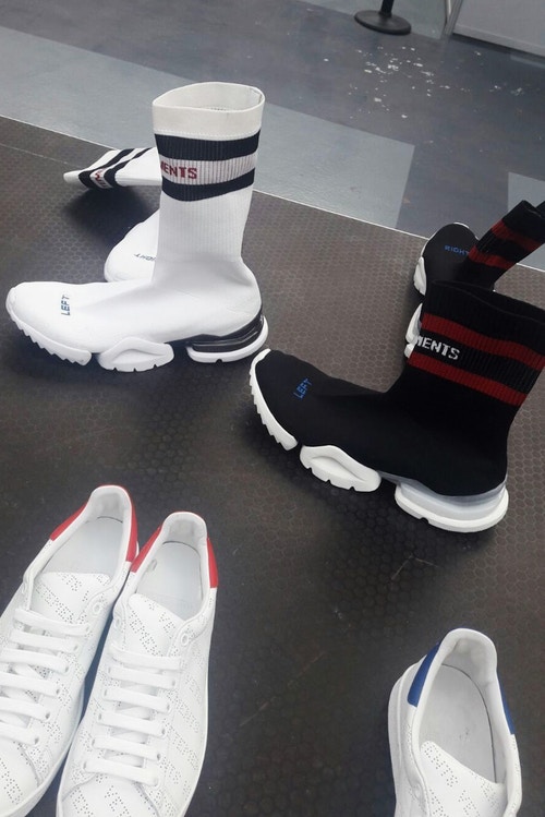 Vetements 2018 春夏鞋款,可以看到向很多品牌致敬的影子!