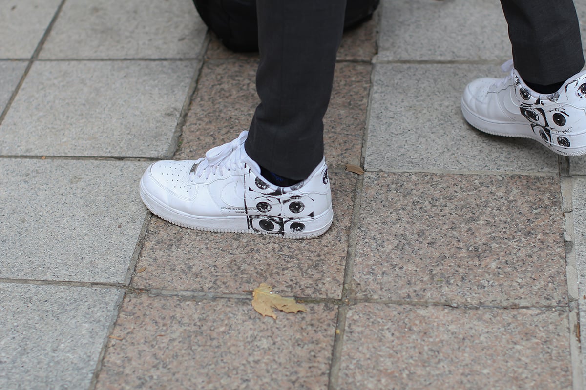 Louis Vuitton x Supreme 首爾發售現場，比耐力還要比行頭