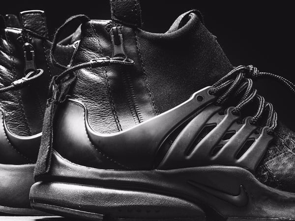 近賞 The Shoe Surgeon 全新黑魂 NikeLab x ACRONYM Presto Mid 定製鞋款