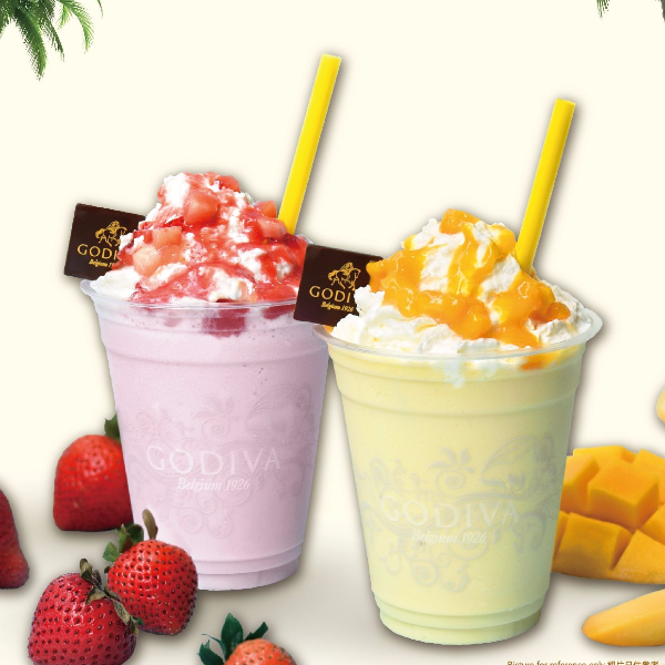 GODIVA全球獨家限定夏日鮮果香草巧克力奶昔，7/7-8/31夏日限定上市！