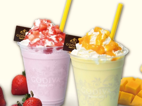 GODIVA全球獨家限定夏日鮮果香草巧克力奶昔，7/7-8/31夏日限定上市！