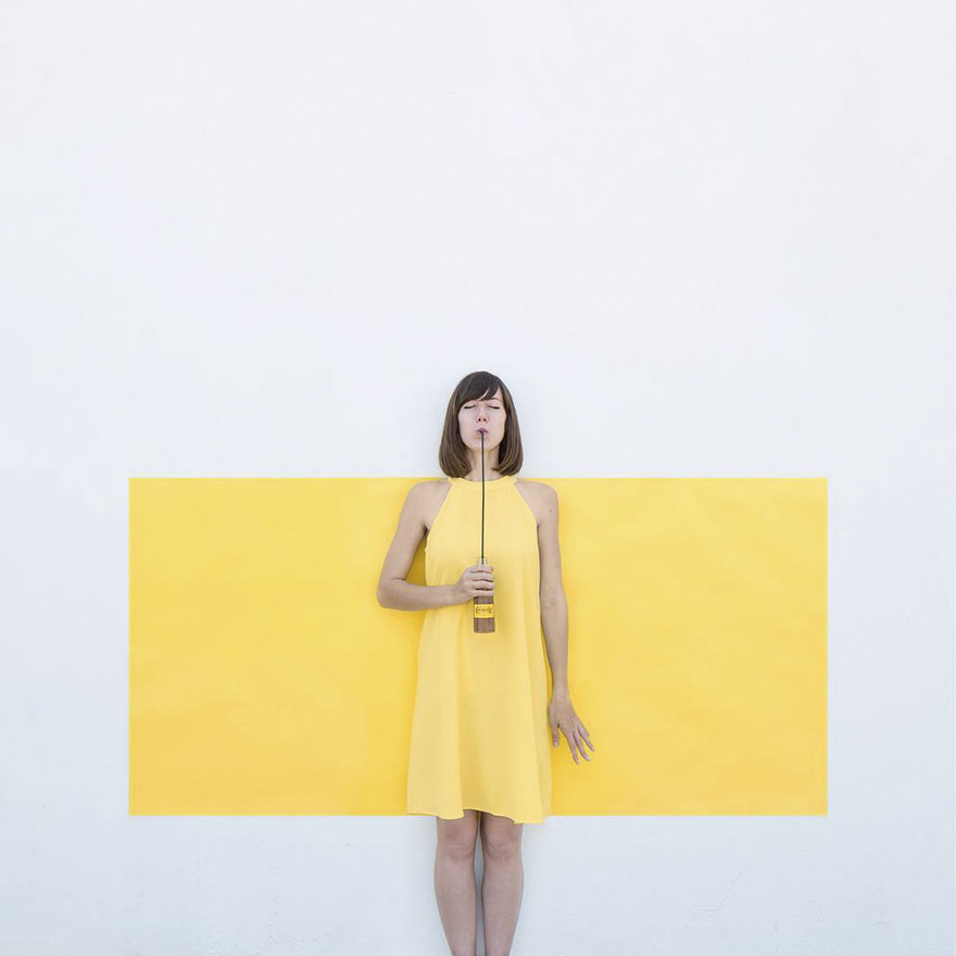 出國旅遊拍照這樣拍 西班牙藝術家大玩創意