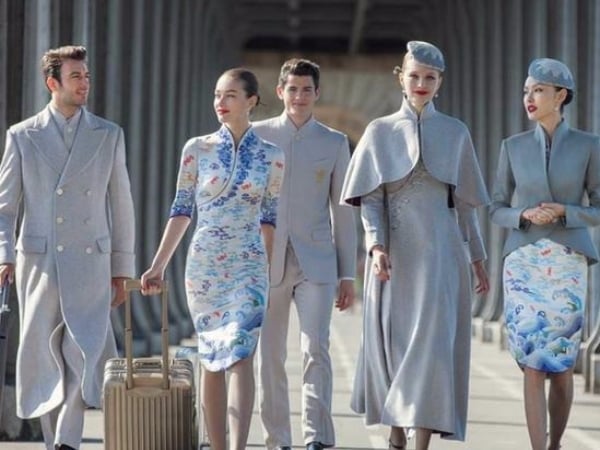 中國海南航空公司打造最新高級訂製制服,古典之美令人驚豔 !